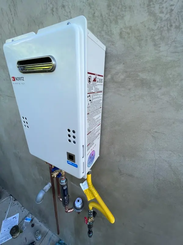 Tankless water heater installation for Albertville homes